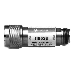 Keysight 11852B/004 Adapter: Seamless Impedance Matching from 50 to 75 Ohms