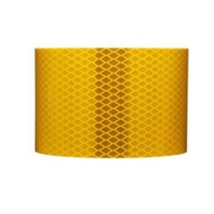 3M 7000004923 - 3M Diamond Grade™ Flexible Prismatic School Bus Markings Series 973-71NL, Yellow, 6 in X 50 yd
