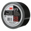 3M 7010291525 - 3M Premium Matte Cloth (Gaffers) Tape GT3, Black, 72 mm x 50 m, 11 mil
