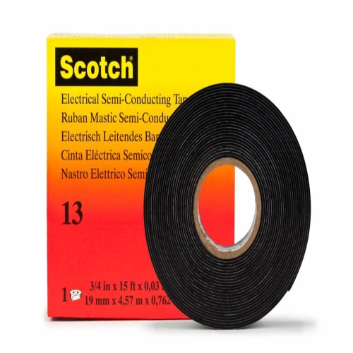 3M 7010353829 - 3M Scotch® Electrical Semi-Conducting Tape 13, 3/4 in x 10 ft