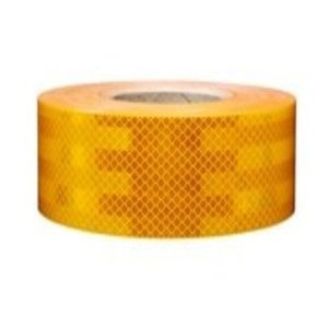 3M 7010390690 - 3M Diamond Grade™ Conspicuity Markings 983-71, Yellow, DOT, 2 in x 50 yd, Kiss-cut every 9 in