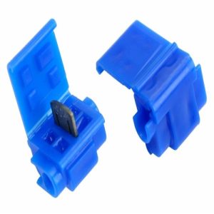 3M 7100003537 - Scotchlok™ Electrical IDC 804-BULK, Blue, 18-16 AWG,(solid/stranded), 14 AWG (stranded)