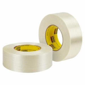 3M 7100015492 - 3M Scotch® High Strength Filament Tape 890RCT, Clear, 48 mm x 500 m, 8 mil