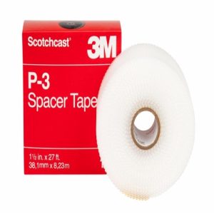 3M 7100017387 - Scotchcast™ Spacer Tape P-3, 1-1/2 in X 27 ft (38,1 mm x 8,23 m), 50