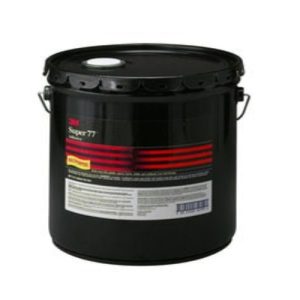 3M 7100160478 - 3M Super 77™ Multipurpose Spray Adhesive, Red, 55 Gallon Drum (53 Gallon Net)