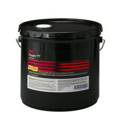 3M 7100160478 - 3M Super 77™ Multipurpose Spray Adhesive, Red, 55 Gallon Drum (53 Gallon Net)