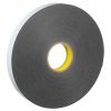 3M 7100173059 - 3M Double Coated Polyethylene Foam Tape 4492BF, Black, 2.82 in x 180,yd, 31 mil