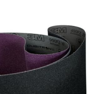 3M 7100189057 - SiC Cloth Belt 490FZ, P80 YF-weight, 64 in x 142 in, Top Butt, Single-flex, Bulk
