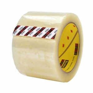 3M 7100215511 - 3M Scotch® High Tack Box Sealing Tape 375+, Clear, 48 mm x 914 m