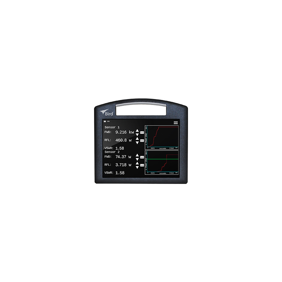 Bird 4421A-20-11-0 Power Meter: Dual 402x Sensor Display, 9.7" Touch Screen LCD