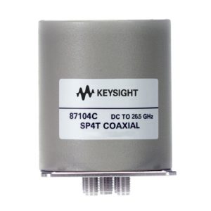 Keysight 87104C: High-Performance Coaxial Switch for Demanding RF Applications