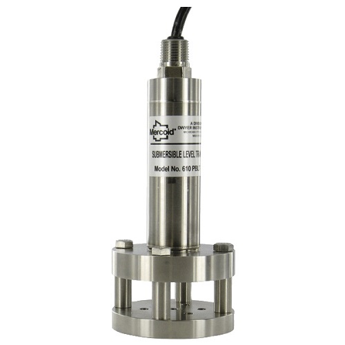 Dwyer Mercoid PBLTX-20-60 Submersible Level Transmitter