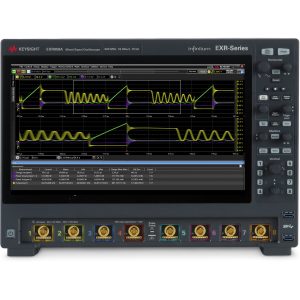 Keysight EXR058A: 8-Channel Mixed Signal Oscilloscope with 500 MHz Bandwidth, 100 Mpts Memory, 16 GS/s Sample Rate, and 10-bit Resolution