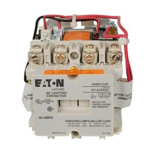 Eaton A202K6BAM 400A Magnetically Held Lighting Contactor, 120V