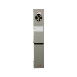 Eaton CHM1N9N4NPL Metered-Ring Power Pedestal, 4 Circuits