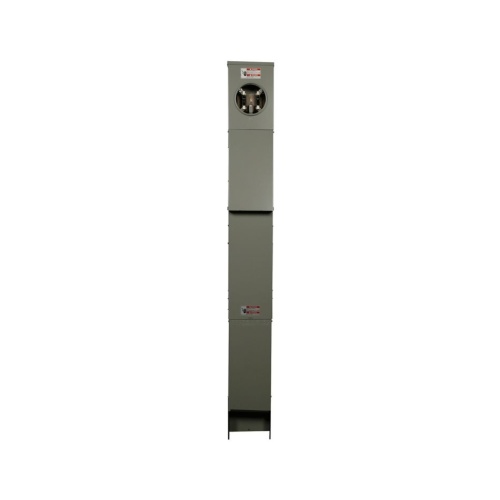 Eaton CHMBNBNPLTZ Metered-Ring Power Pedestal, 4 Circuits
