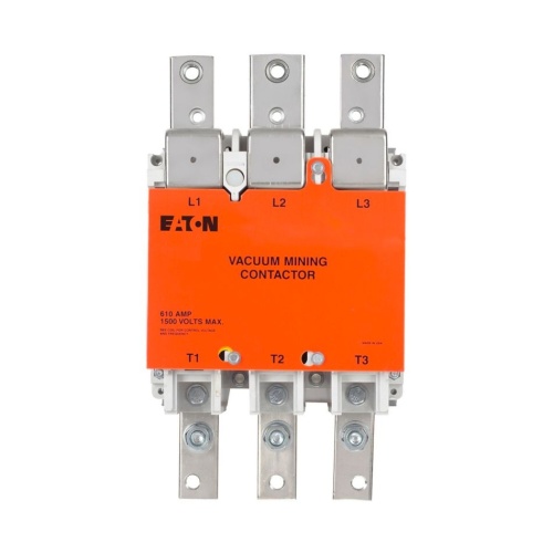 Eaton VM610CJZ1 610A Mining-Rated Vacuum Contactor, 120V Coil