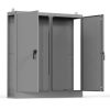 nVent Hoffman AU90X7818BLP Universal Free-Stand Both Sides Open, 90.13x77.99x18.11, Gray, Steel