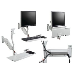 nVent Hoffman VAMONITOR SYSPEND Monitor and Keyboard Arm