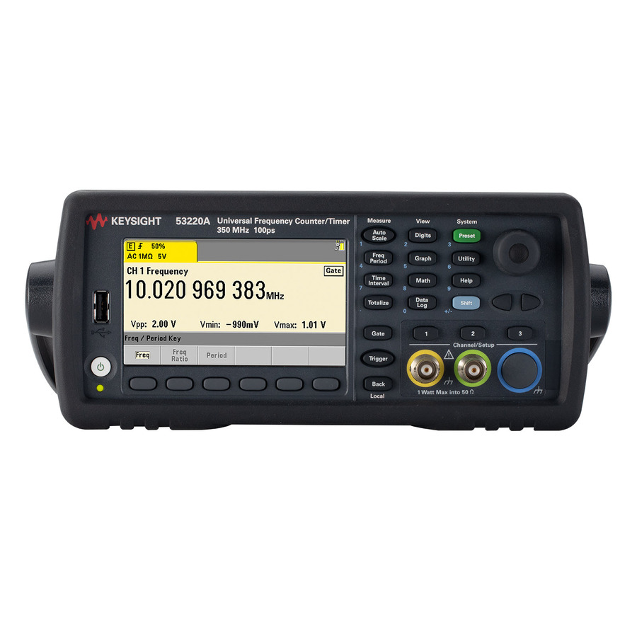 Keysight 53220A RF Universal Frequency Counter/Timer: Precision Time and Frequency Measurement