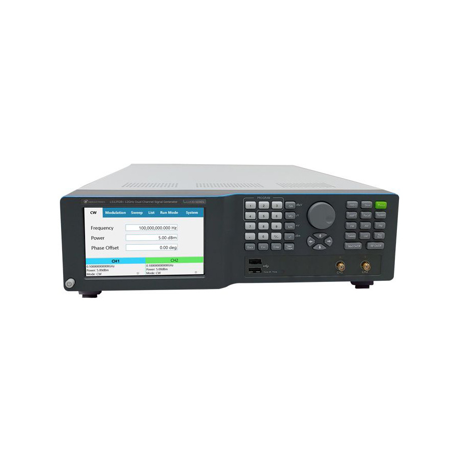 LUCID LS1292B: Unleash Precision with Dual-Channel, 12GHz Benchtop Signal Generation