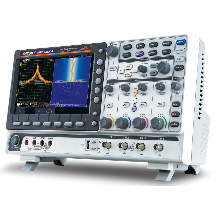 Instek MPO-2204P: The Ultimate 4-in-1 Test Solution with DSO, SA, AWG, DMM, and Power Supply