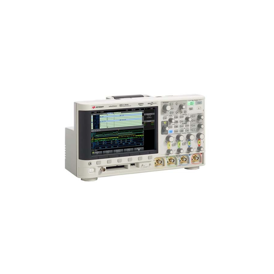 Keysight MSOX3024A: 4/16-Channel Mixed Signal Oscilloscope with 200 MHz Bandwidth, 2 Mpts Memory, 4 GS/s Sample Rate, and 3000 X-Series Features