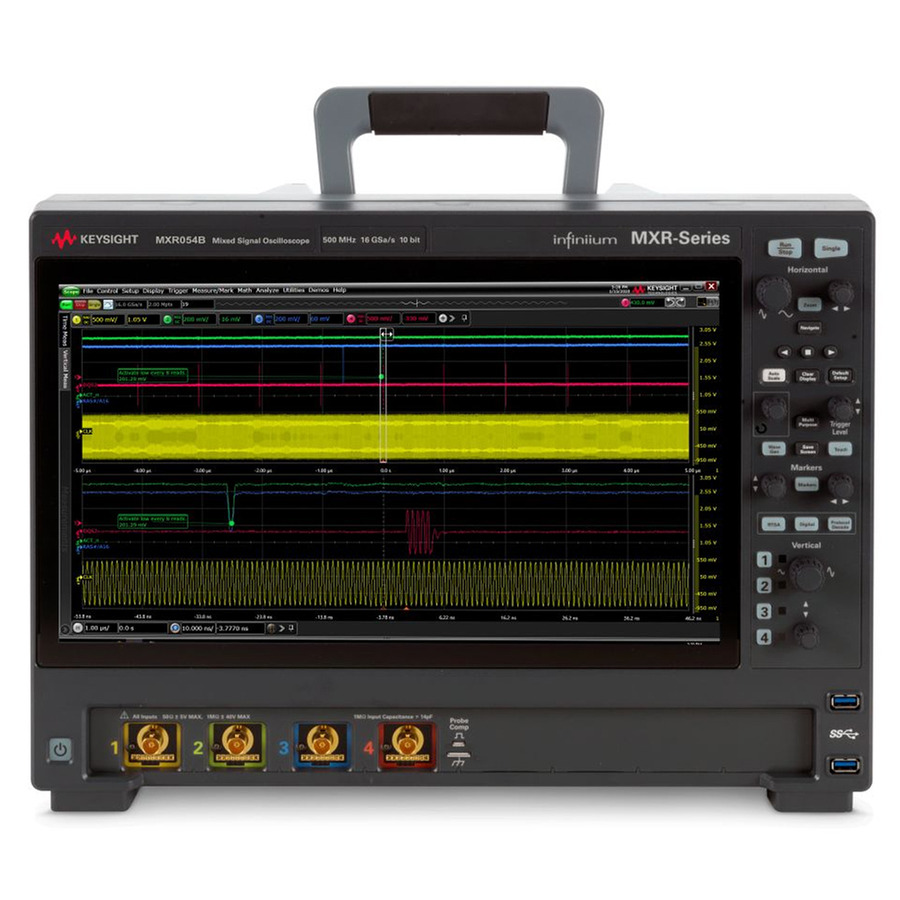 Keysight MXR204B Infiniium: 4-Channel, 2 GHz, 16 GS/s Real-Time Oscilloscope for Precision Analysis