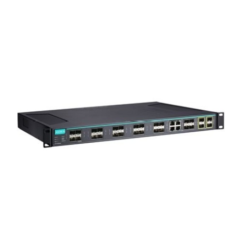 Moxa ICS-G7828A-20GSFP-4XG-HV-HV-T Rackmount Switch