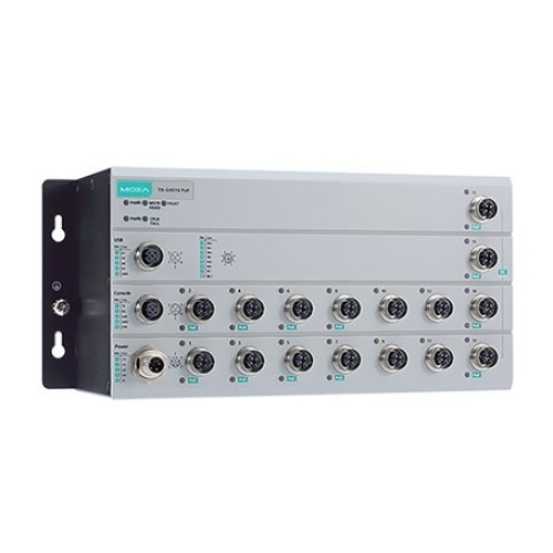 Moxa TN-G4516-8GPoE-2XGPoE-2XGTXBP-WV-T EN 50155 Switch