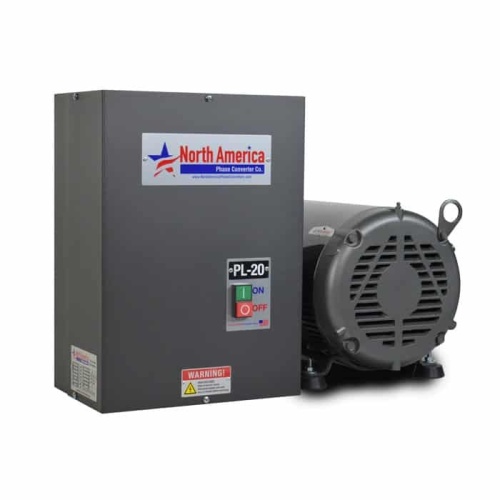 North American PL-20 Pro-Line 20 HP Rotary Phase Converter