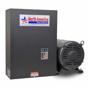 North American SB-25 Smart-Boost Rotary Phase Converter, 25 HP