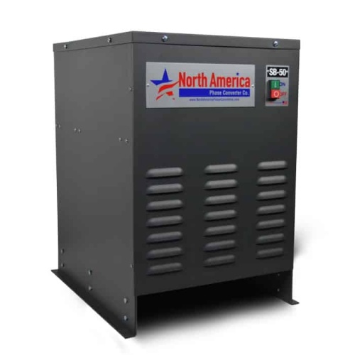 North American SB-50 50 HP Smart-Boost Rotary Phase Converter