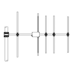 PCTEL YA7-166/URM - 160-174 MHz Yagi, 6.85dB