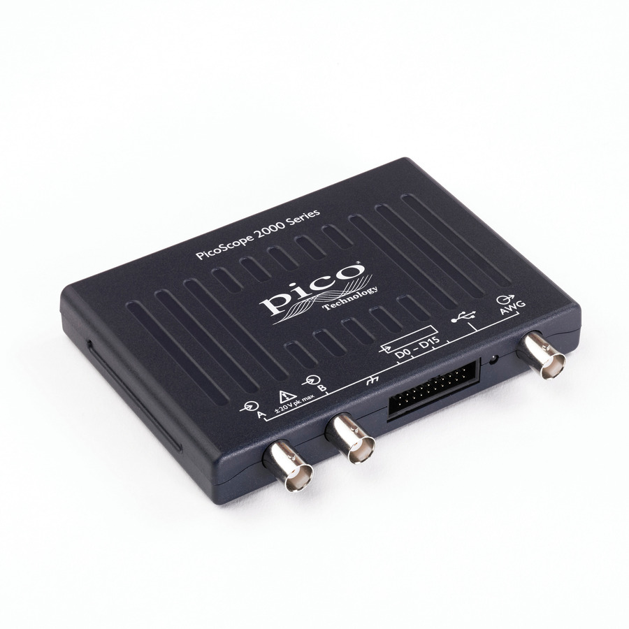 PicoScope 2000 Series: 2208B MSO PC USB Oscilloscope with 100 MHz, 2/16 Channel MSO