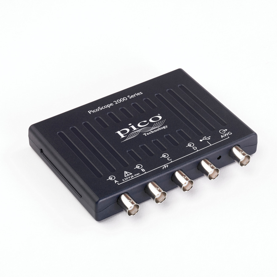 PicoScope 2000 Series: 100 MHz, 4-Channel PC USB Oscilloscope (Pico Technology 2408B)
