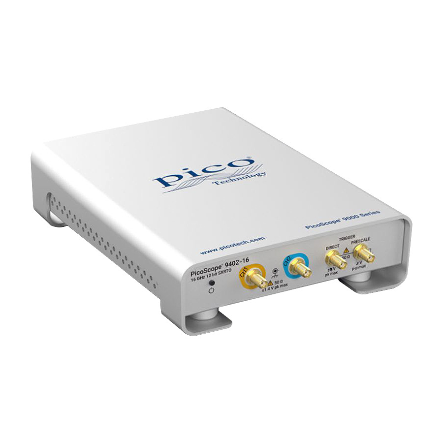 PicoScope 9400 Series: 16GHz, 2CH PC USB Oscilloscope with Sampler-Ext Real-Time