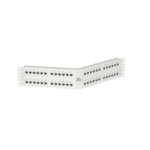 Panduit DPA486X88TGWH Data-Patch™ DP6A™ PLUS Angled Punchdown Patch Panel