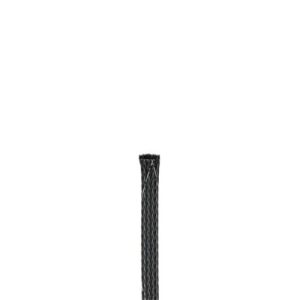 Panduit SE38PFR-MR0 SE38PFR-MR0 Braided Sleeving, Black, FR (PET), 0.38" Nom Dia., 1000', PK1