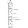 Rohn 65G 65G Standard Section, 10'-0"