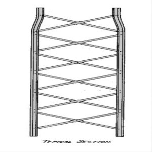 Rohn Section TBX8 Tower Section