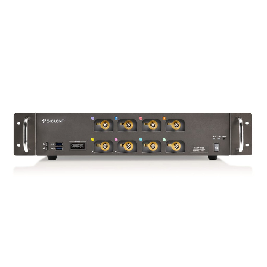 Siglent SDS6058L: 8-Channel, 500 MHz Digital Storage Oscilloscope for Precision Analysis