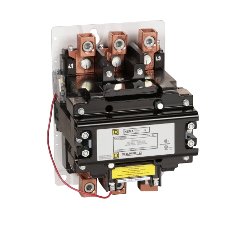 Schneider 8502SGO2V02S Type S NEMA Contactor, 270A 3P 120V Coil