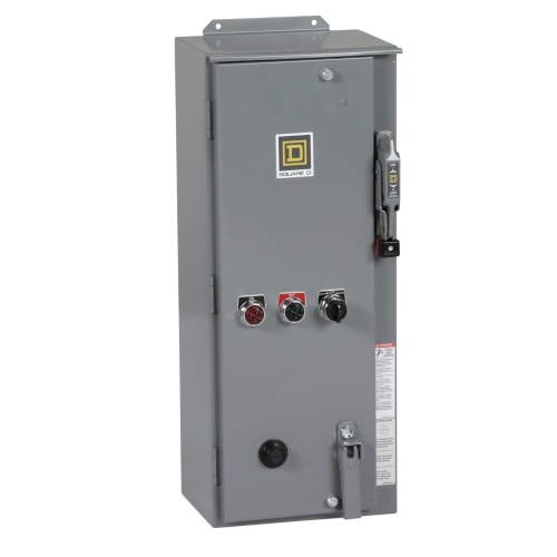 Schneider 8538SDASP5 Size 2 Combo Motor Starter, 45A, 120V, NEMA 3R/12