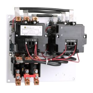 Schneider 8736SFO3V02S Reversing NEMA Motor Starter, Size 4, 135A, 120V