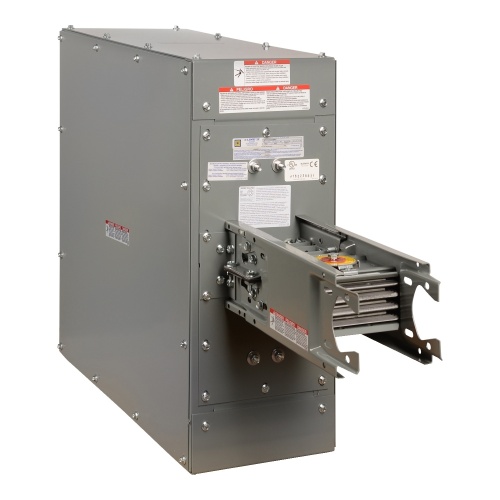 Schneider Electric AFH2512GETBMB - End Tap Box - I-Line - 1200A - 4W - High SC Bracing - Al - Bolt - 29.14x11.00in