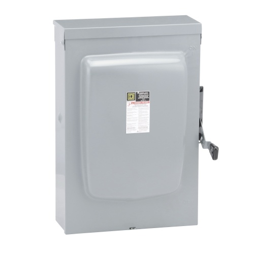 Schneider Electric CD326NR Safety switch, general duty, fusible, 3 pole, 4 wire,