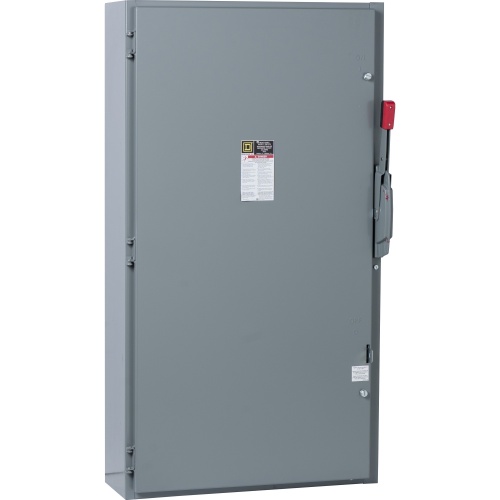Schneider Electric CH225N Safety switch, heavy duty, fusible, 400A, 240 VAC/250VDC,