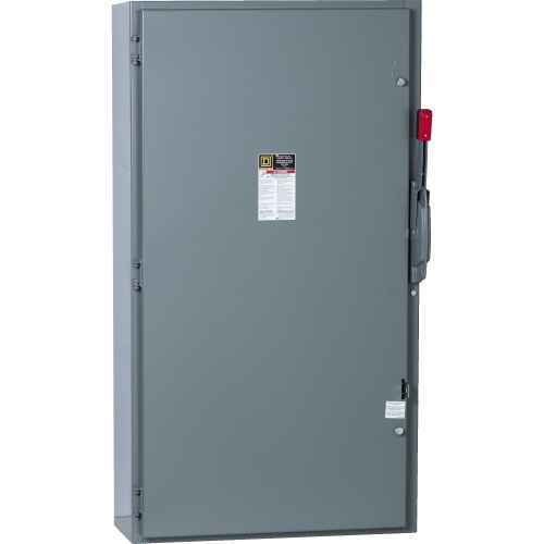 Schneider Electric CH325N Safety switch, heavy duty, fusible, 400A, 240VAC, 250VDC,