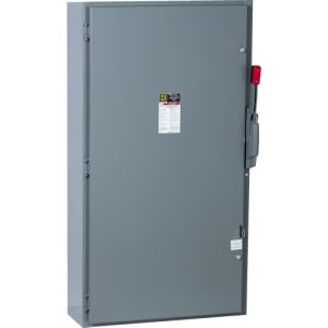 Schneider Electric CH326N Safety switch, heavy duty, fusible, 600A, 240 VAC/250VDC,